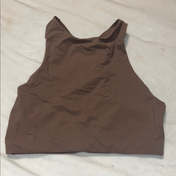 Skims Fits Everybody Cropped Halter Top - Picture 1 of 3